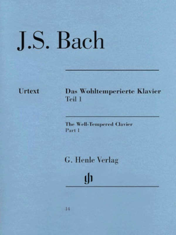 JS Bach Well Tempered Clavier Part 1