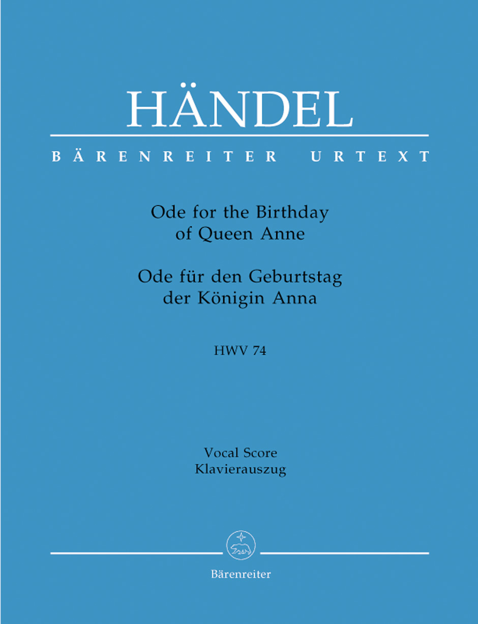 Ode for the Birthday of Queen Anne HWV 74