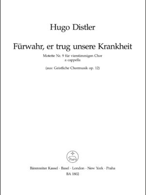 Führwahr er trug unsere Krankheit