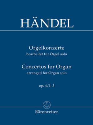 Concertos for Organ I op. 4/1-3