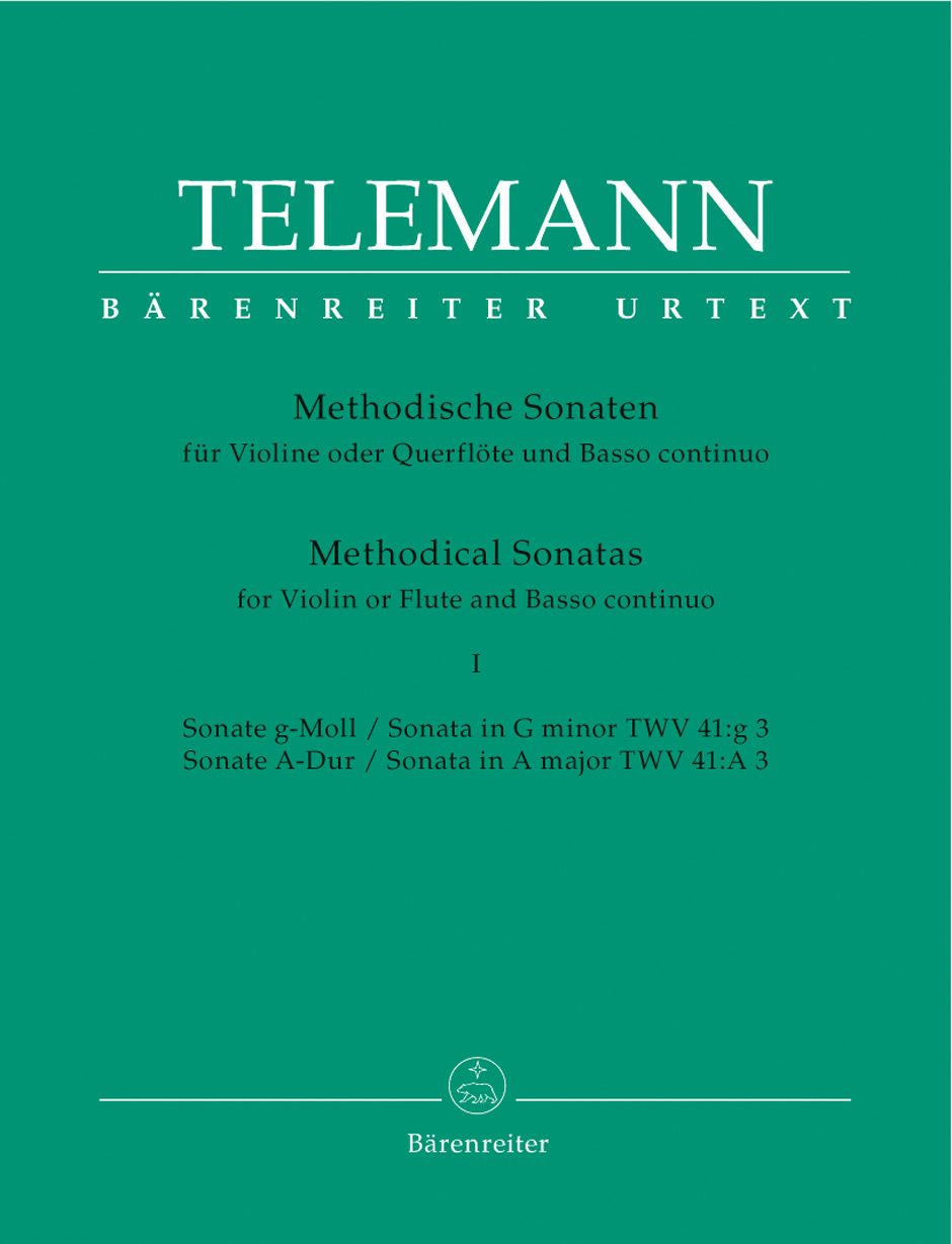 Methodical Sonatas for Violin (Flute) and Bc