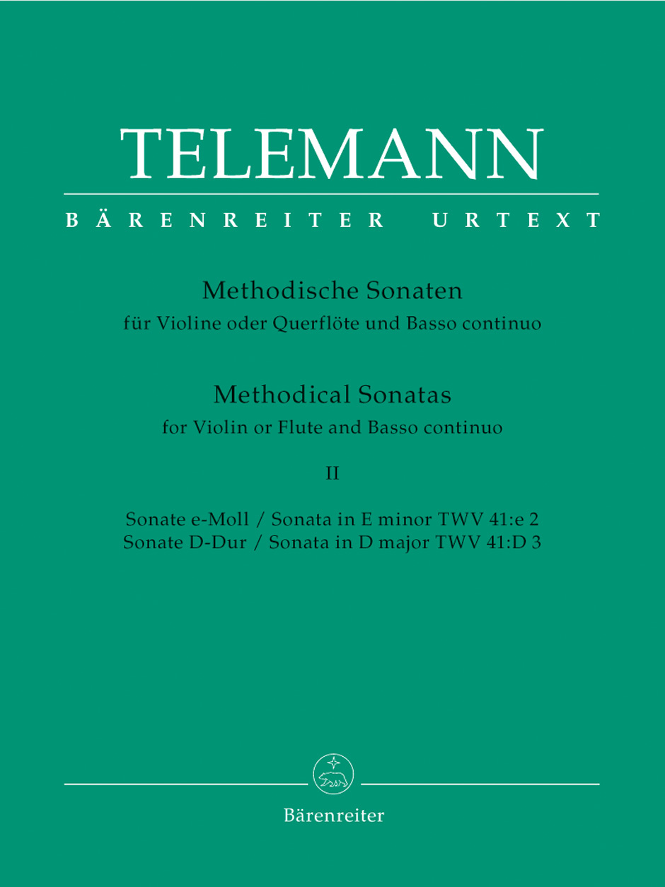 Methodical Sonatas for Violin (Flute) and Bc