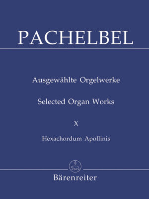 Hexachordum Apollinis with Arietta in F major, Ciaconnas in C major and D major (for Harpsichord or Manual Organ)