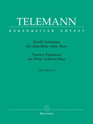 Twelve Fantasias for Flute without Bass TWV 40:2-13