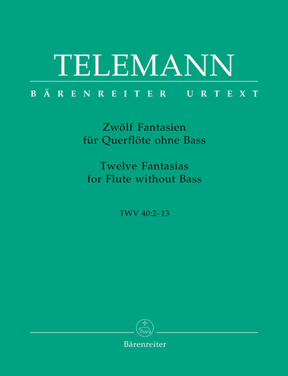 Twelve Fantasias for Flute without Bass TWV 40:2-13