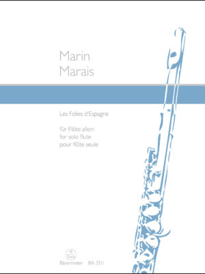 Les Folies d'Espagne for solo flute