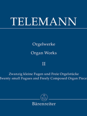 Twenty small Fugues and Freely Composed Organ Pieces