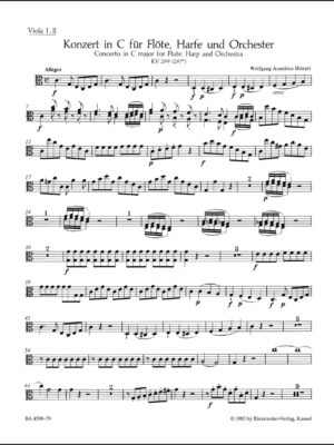 Concerto for Flute, Harp and Orchestra in C major K. 299 (297c)