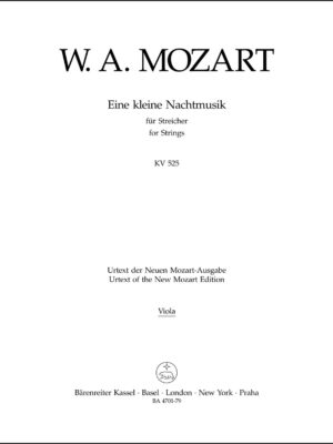 Eine kleine Nachtmusik for Strings in G major K. 525