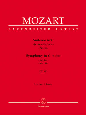 Symphony no. 41 in C major K. 551 "Jupiter Symphony"