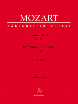 Symphony no. 29 in A major K. 201(186a)