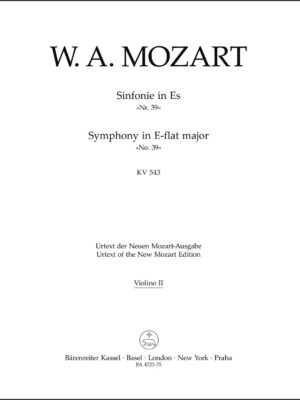 Symphony no. 39 in E-flat major K. 543