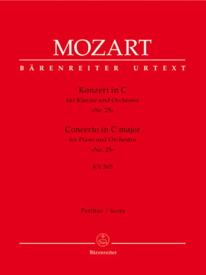 Concerto for Piano and Orchestra no. 25 in C major K. 503