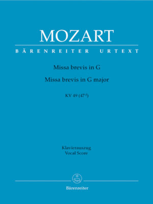 Missa brevis in G major K. 49 (47d)