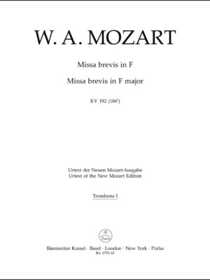 Missa brevis in F major K. 192 (186f)