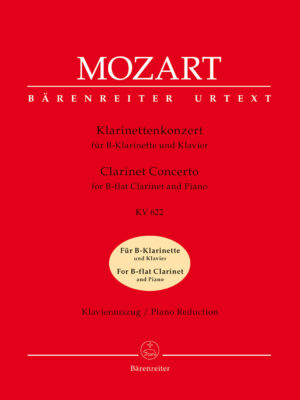 Concerto for B-flat Clarinet and Piano K. 622