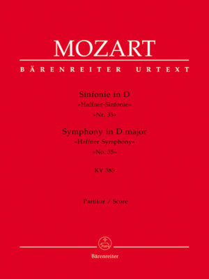 Symphony no. 35 in D major K. 385 "Haffner Symphony"