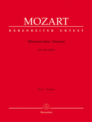 Misericordias Domini K. 222 (205a)