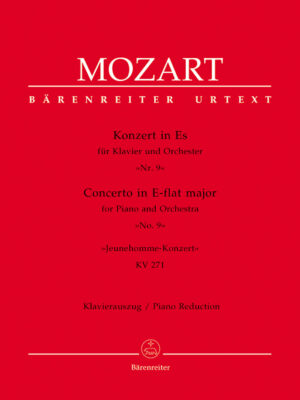 Concerto for Piano and Orchestra no. 9 in E-flat major K. 271 "Jeunehomme"
