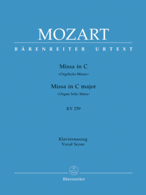 Missa in C major K. 259 "Organ Solo Mass"