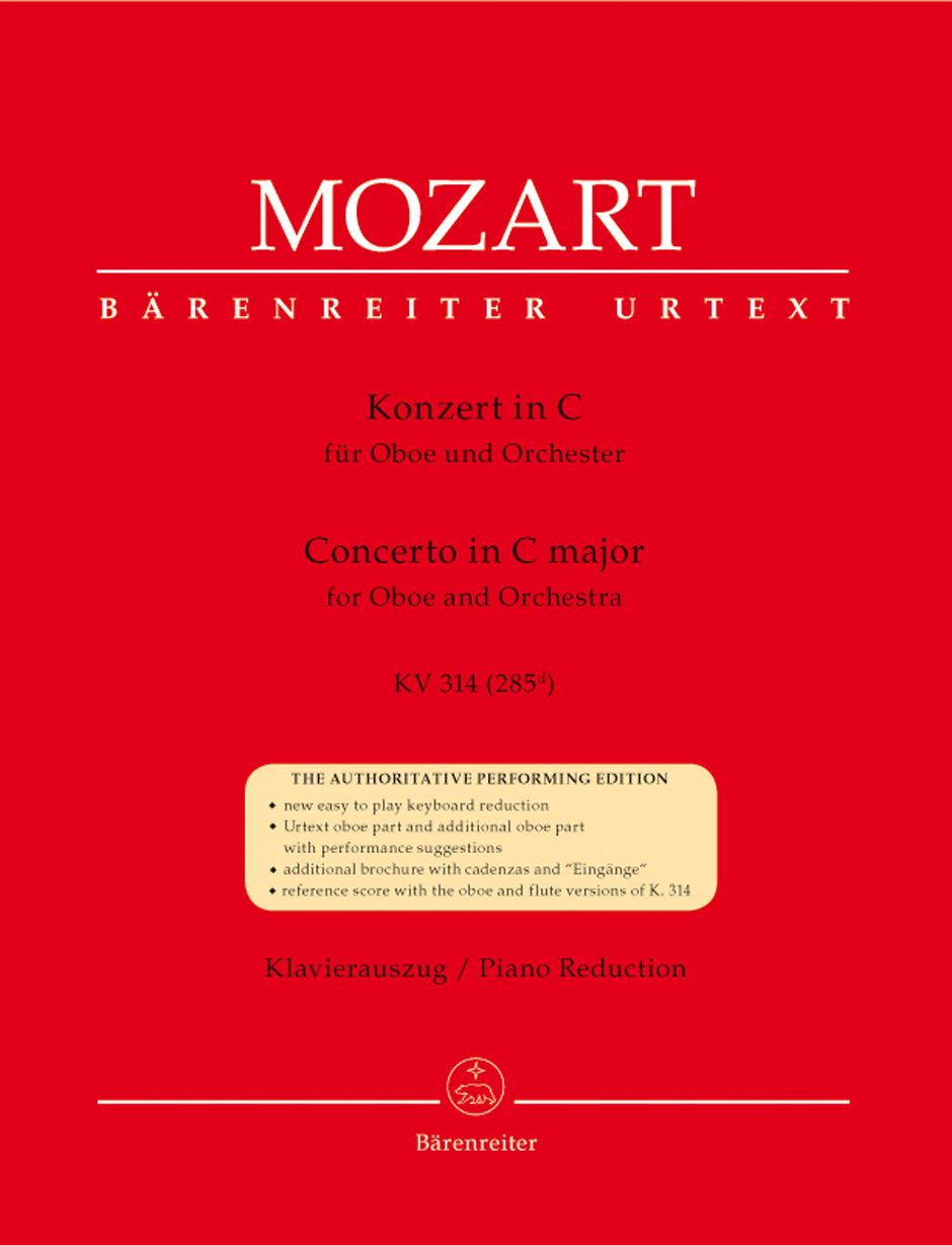 Concerto for Oboe and Orchestra in C major K. 314 (285d)