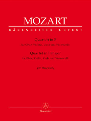Quartet for Oboe, Violin, Viola and Violoncello in F major K. 370 (368b)