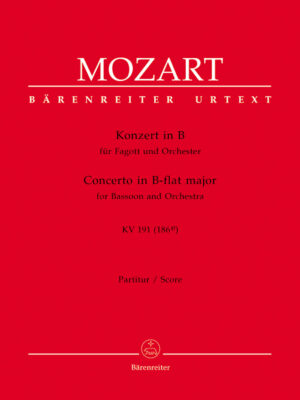 Concerto for Bassoon and Orchestra in B-flat major K. 191(186e)