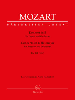Concerto for Bassoon and Orchestra in B-flat major K. 191(186e)