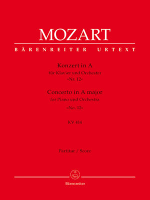 Concerto for Piano and Orchestra no. 12 in A major K. 414