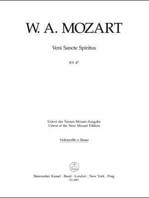 Veni Sancte Spiritus K. 47