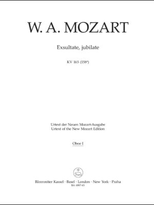 Exsultate, jubilate K. 165 (158a)