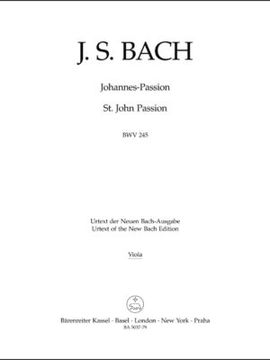 St. John Passion BWV 245
