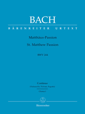 St. Matthew Passion BWV 244