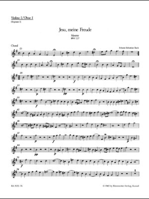 Jesu, meine Freude BWV 227