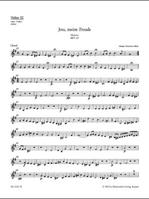 Jesu, meine Freude BWV 227