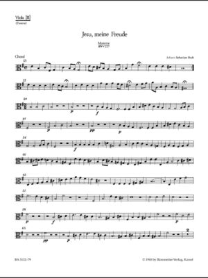 Jesu, meine Freude BWV 227