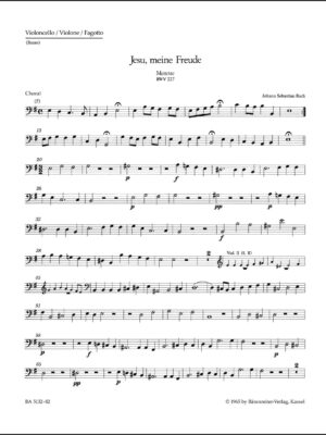 Jesu, meine Freude BWV 227
