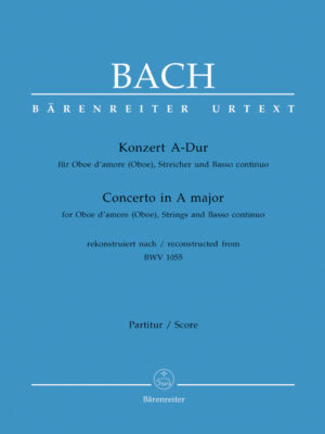 Concerto for Oboe d'amore (Oboe), Strings and Basso continuo in A major