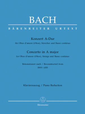 Concerto for Oboe d'amore (Oboe), Strings and Basso continuo in A major