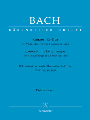 Concerto for Viola, Strings and Basso continuo in E-flat major
