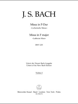 Mass in F major BWV 233