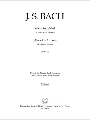 Mass in G minor BWV 235