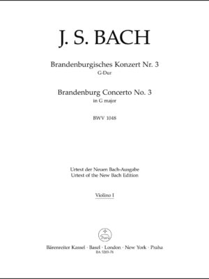 Brandenburg Concerto no. 3 in G major BWV 1048