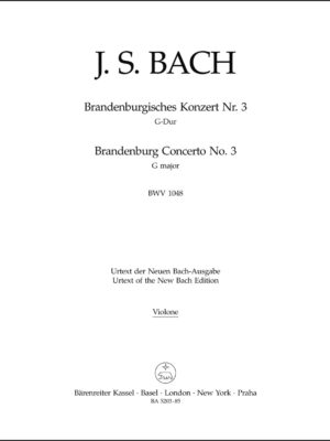 Brandenburg Concerto no. 3 in G major BWV 1048