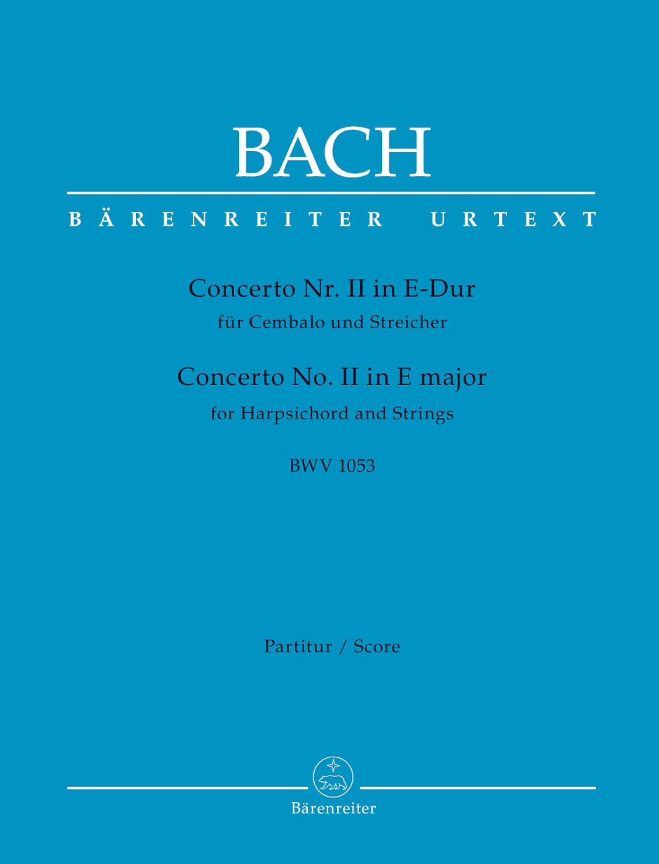 Concerto for Harpsichord and Strings no. 2 in E major BWV 1053