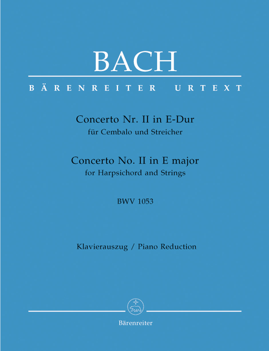 Concerto for Harpsichord and Strings no. 2 in E major BWV 1053