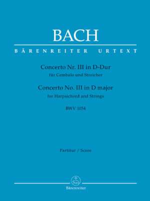 Concerto for Harpsichord and Strings no. 3 in D major BWV 1054