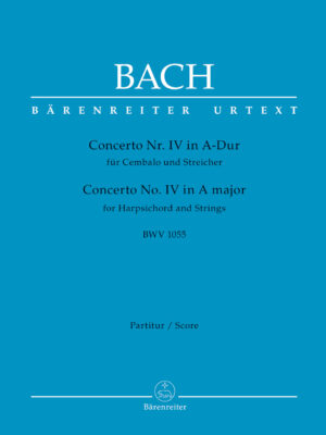 Concerto for Harpsichord and Strings no. 4 in A major BWV 1055