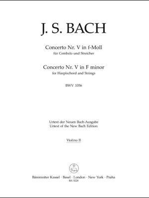 Concerto for Harpsichord and Strings no. 5 in F minor BWV 1056