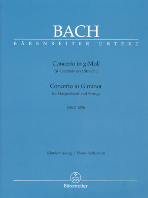 Concerto for Harpsichord and Strings in G minor BWV 1058